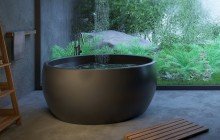 Black Solid Surface Bathtubs picture № 9