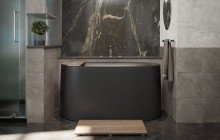 Black Solid Surface Bathtubs picture № 15